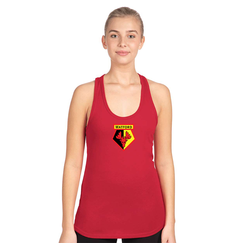 Women's Watford Soccer Next Level Ideal Racerback Tank